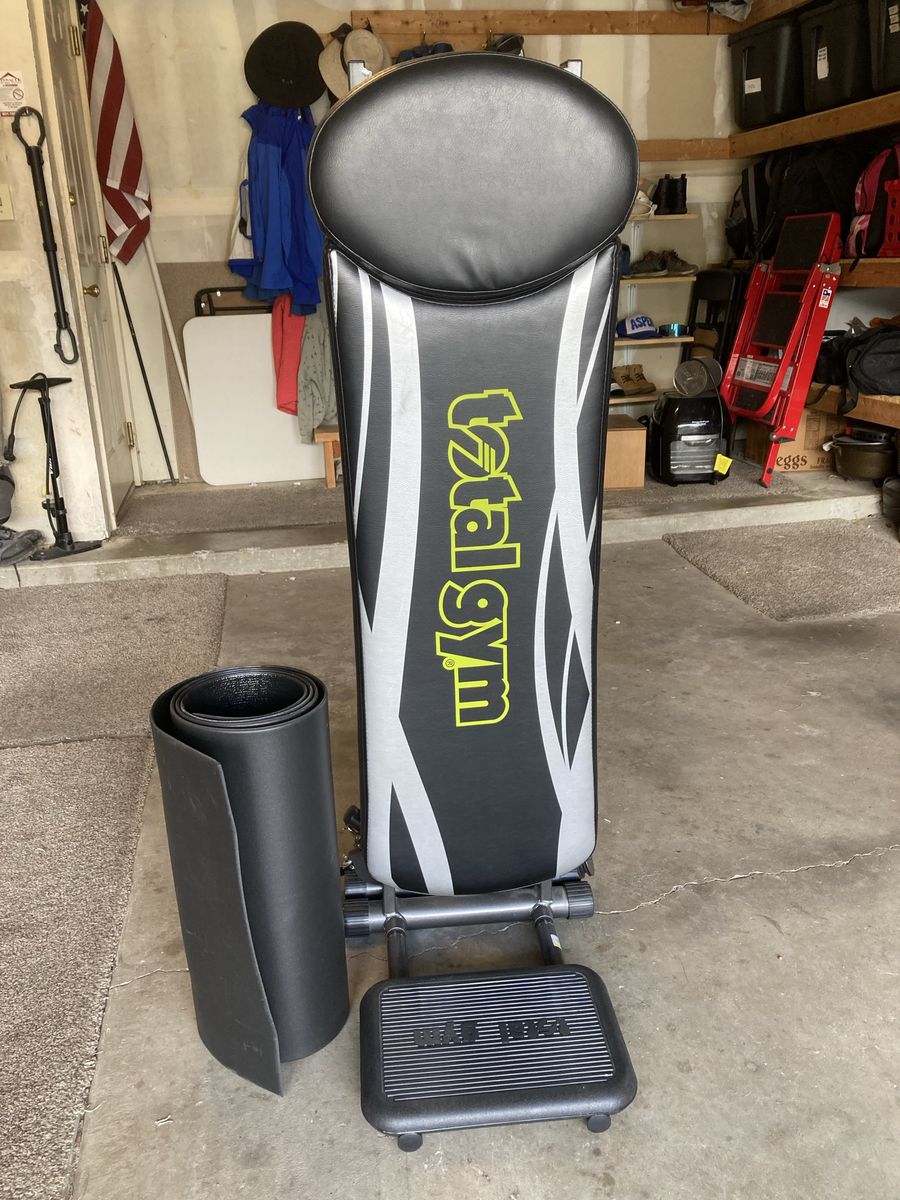 Total Gym Force Home Gym & Exercise Machine with Mat