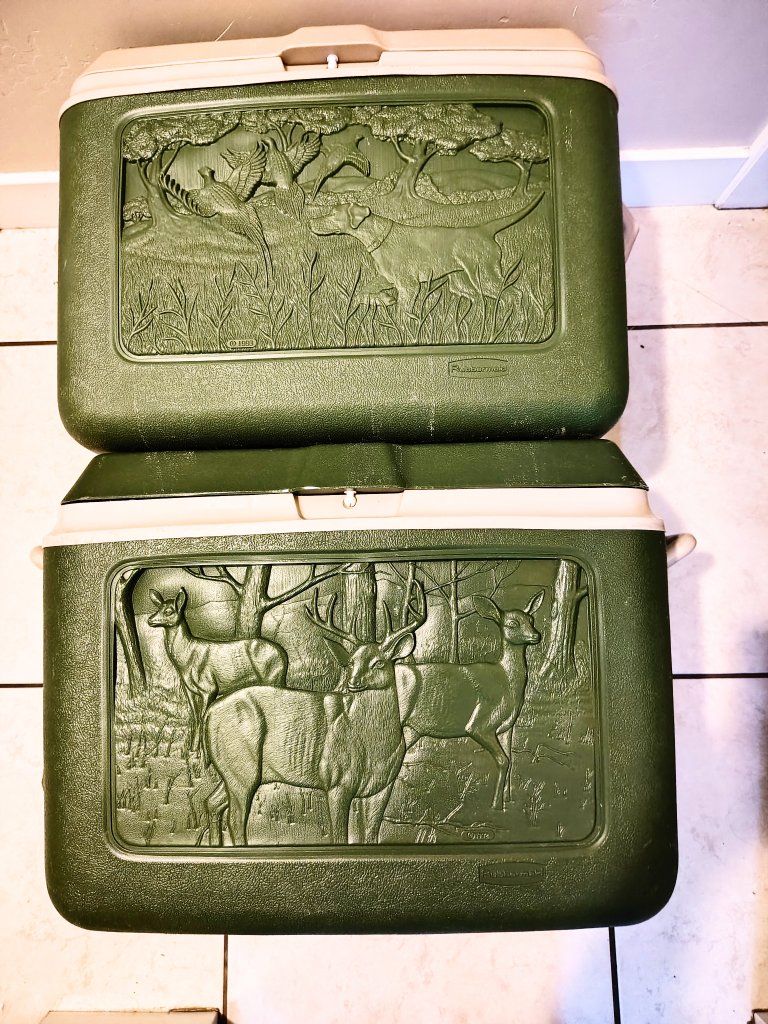 Rubbermaid Vintage Coolers 48 qt - $40 each