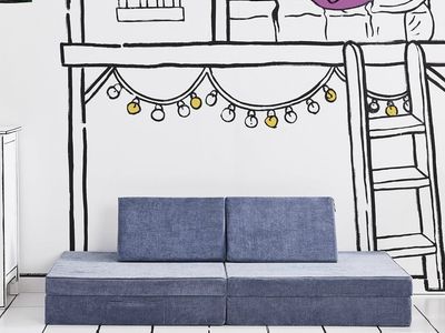 New. Convertible Kids Foam Couch Foam Blocks