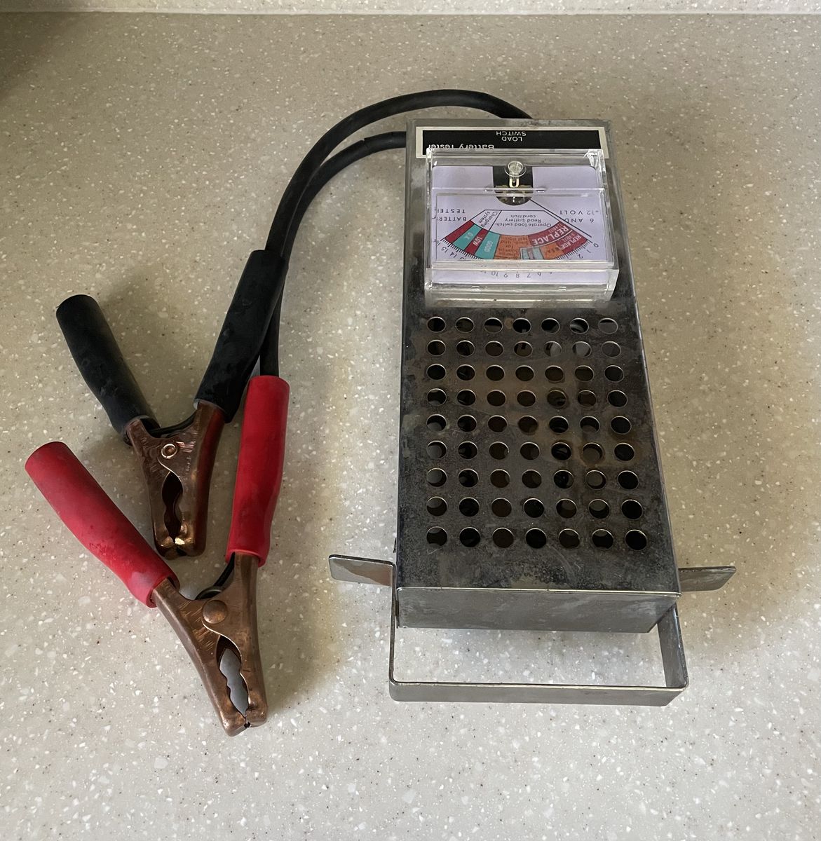 VINTAGE KAL EQUIP BATTERY LOAD TESTER Model 4260