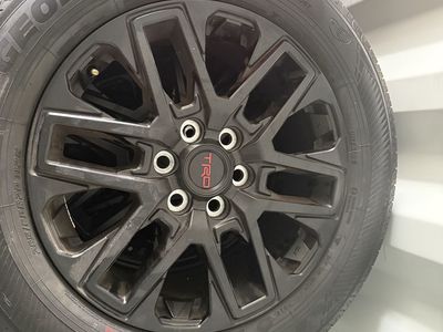 YOKOHAMA GEOLANDAR X-CV G057 All-Season Tires 265/70R17 with Toyota TRD Pro Wheels