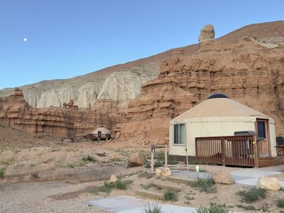 One night stay at amazing Goblin Valley yurt June 9