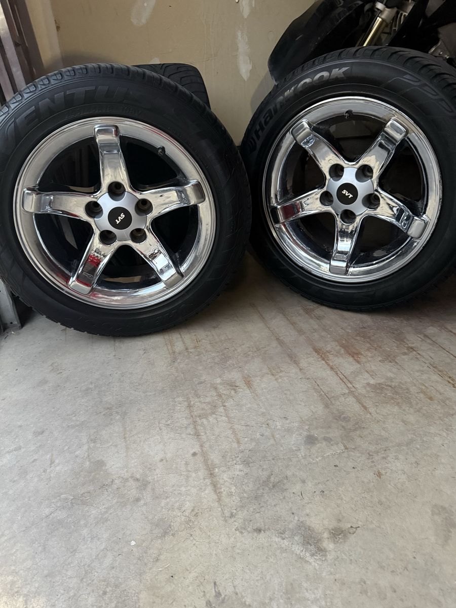 18in 5x135 oem svt wheels