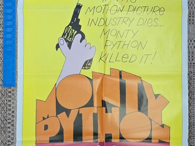 Vintage Monty Python And Now For Something Completely Different Movie Poster PG