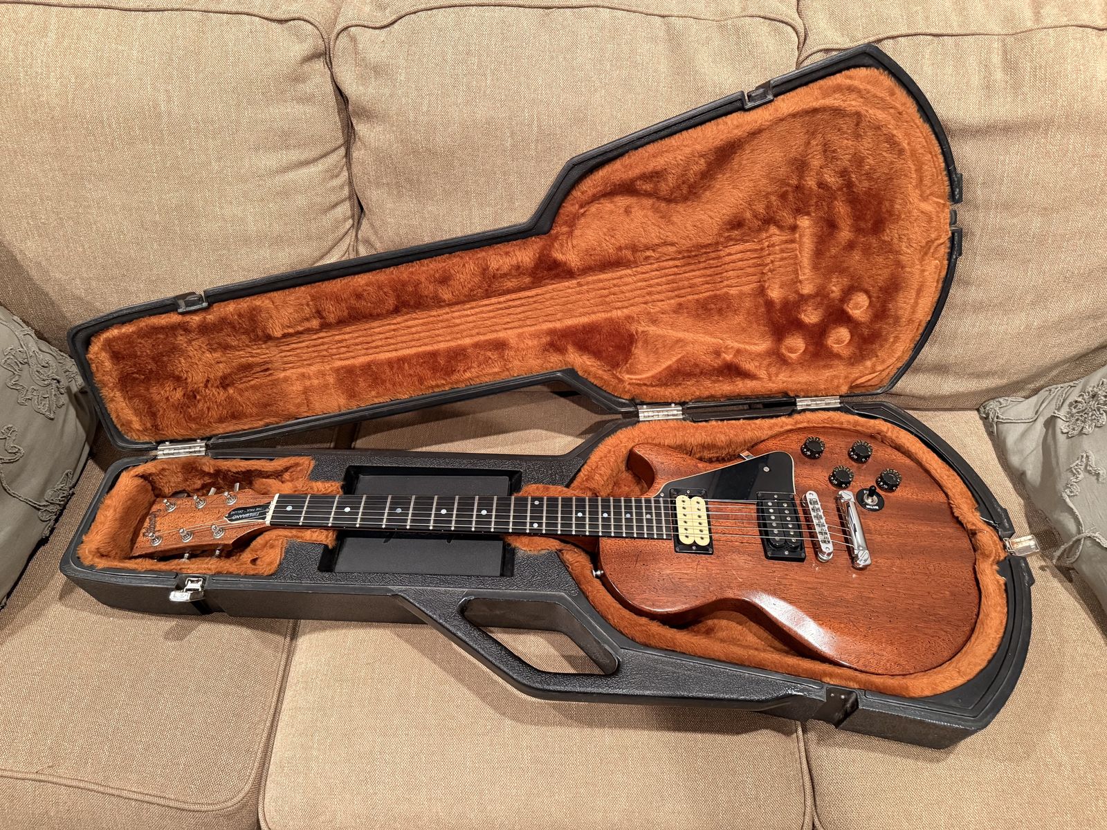 1980 Gibson Les Paul FIREBRAND “The Paul” Deluxe w/ Chainsaw Case guitar