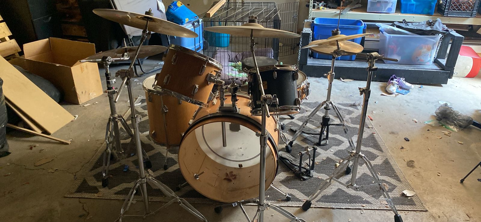 10Pc Drum Set