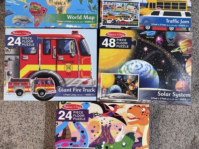 5 M&D Floor Puzzles