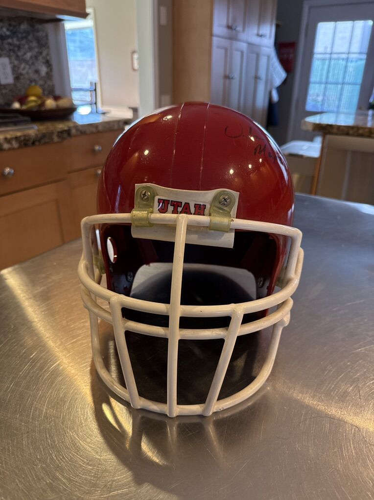 2004 Autographed helmet: Alex/Urban