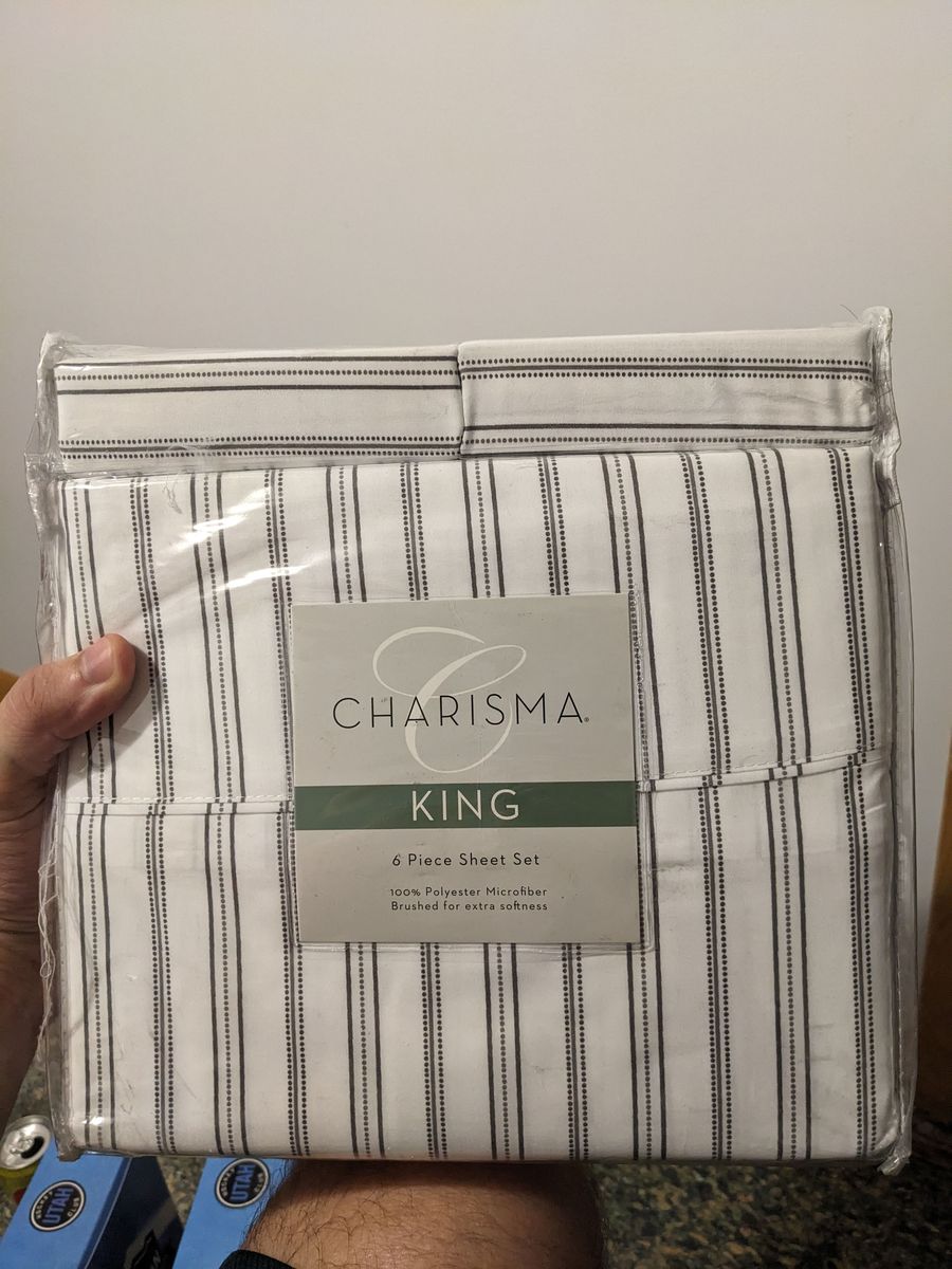 Charisma 6 Piece Bed set (King)