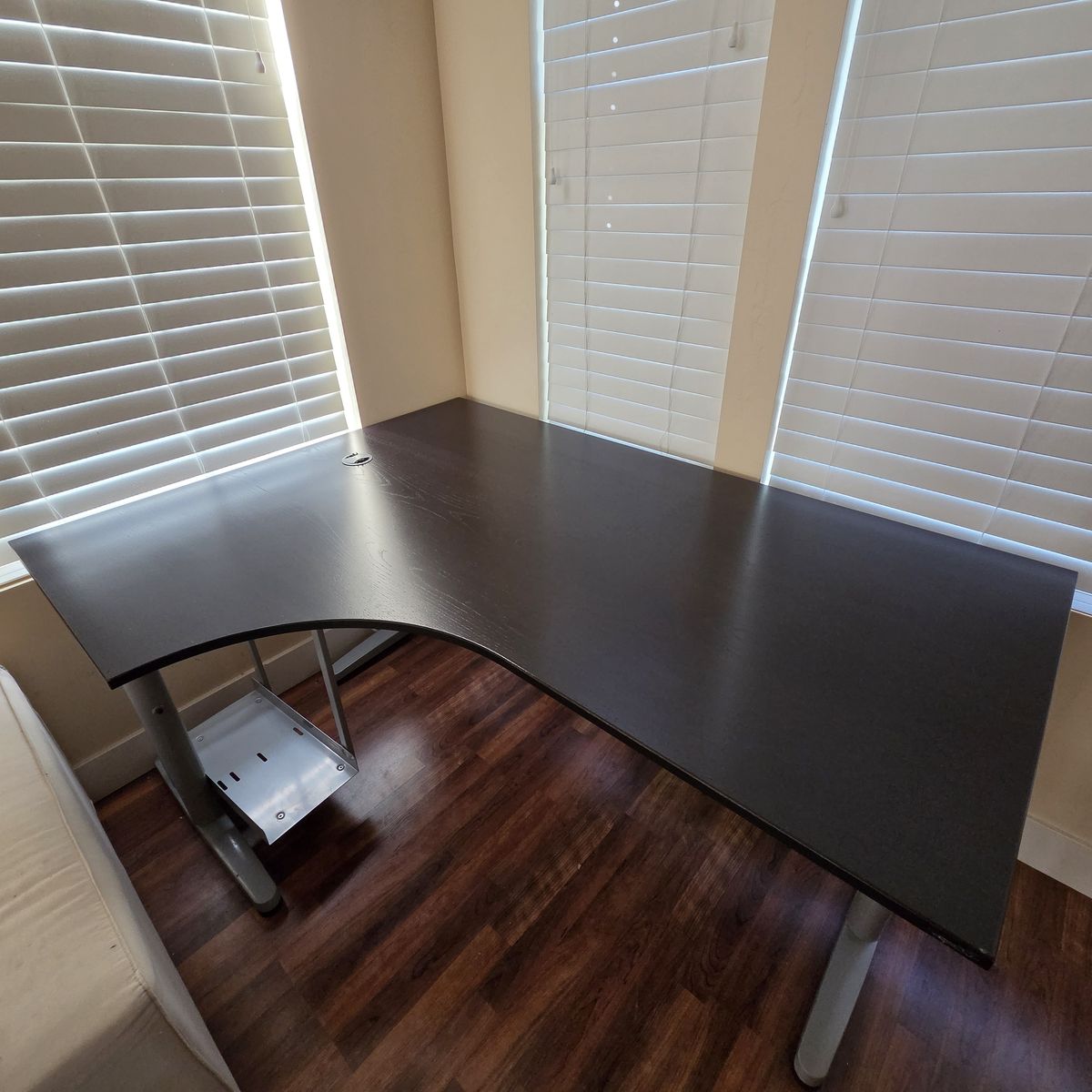 IKEA Left Corner Desk (Black-Brown) - Must Pick Up Friday 5/22