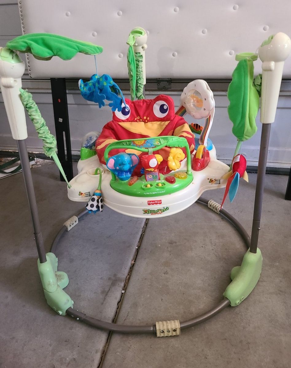 Fisher-Price Rainforest Jumperoo Baby Activity Center Jumper