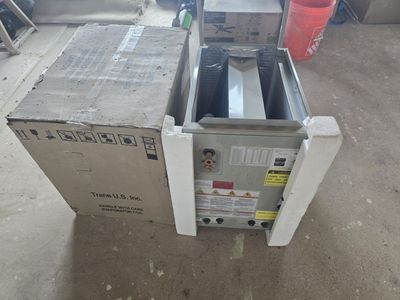 New Trane HVAC Coil. I paid almost $800 for it!