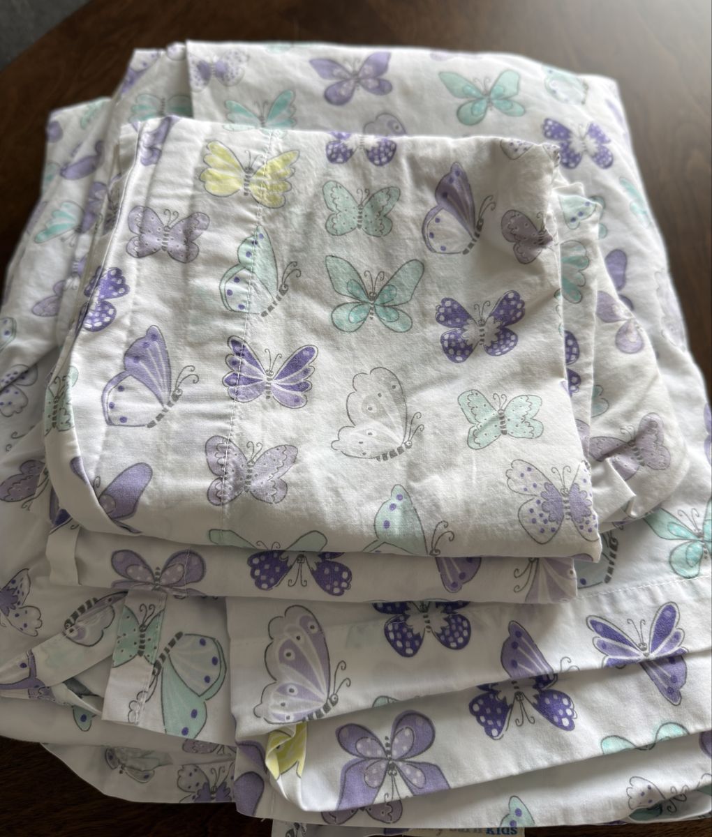 Pottery Barn Kids Butterfly Sheets - Full