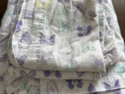 Pottery Barn Kids Butterfly Sheets - Full