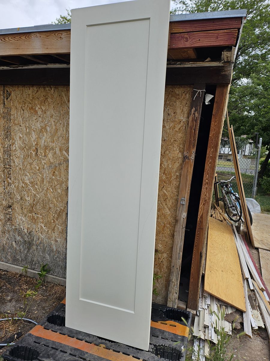 New 28x96 single Panel doors