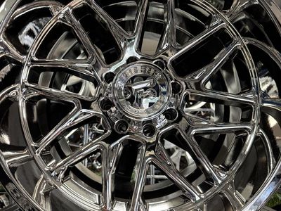 Brand new set of 4 wheels Fittipaldi Off Road FA19 22x12 Mirror Coat -44 Offset 8x6.5 lug pattern
