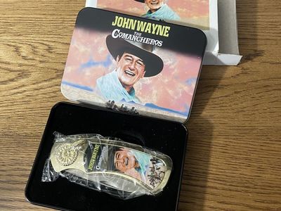 John Wayne Collectible Pocket Knife