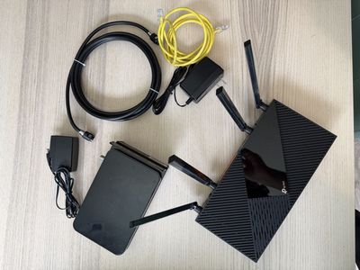 Get connected: great cable modem and powerful wifi router