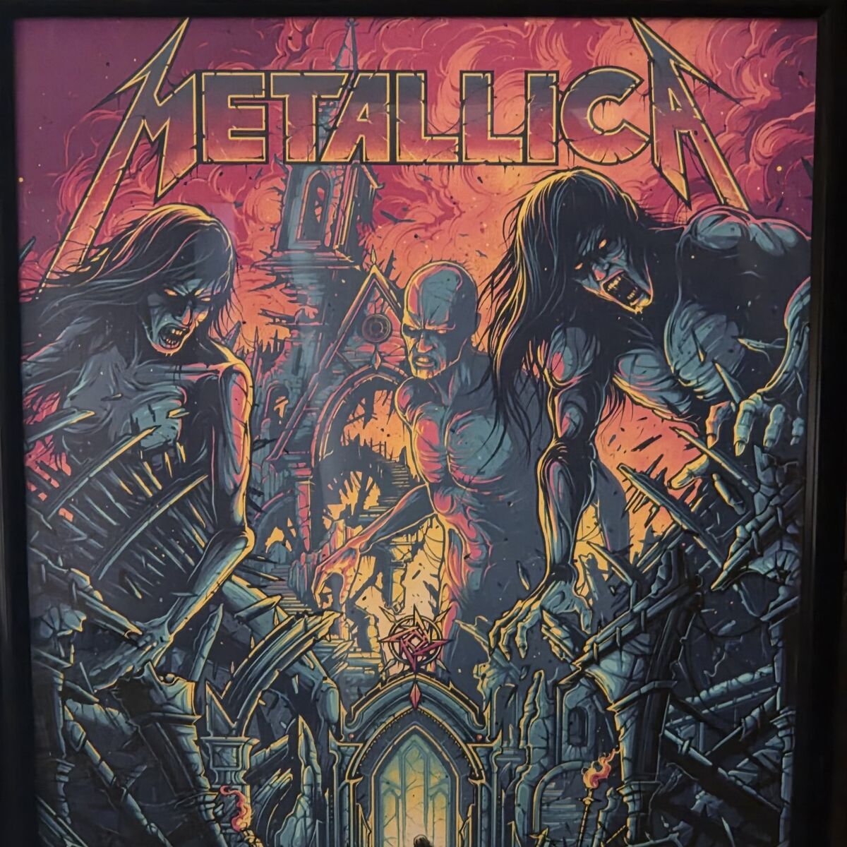 Metallica The Unforgiven Dan Mumford Poster
