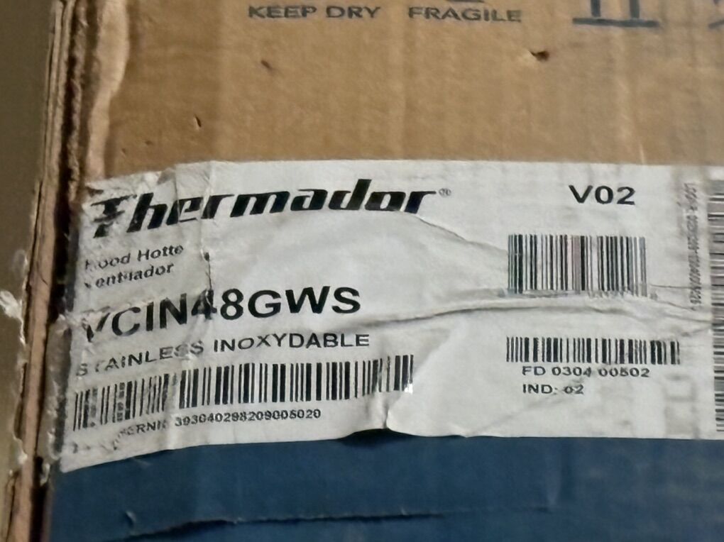 Thermador Range Hood Insert 48