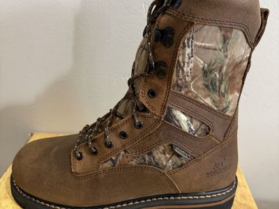 NEW! Irish Setter Red Wing Brown Camo Waterproof Hunting Boots