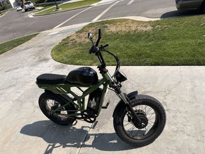Freego Shotgun Electric Bike- Green