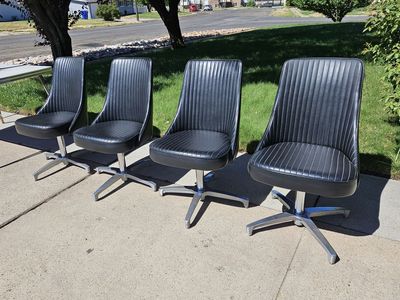 Vintage Chromcraft Dining Chairs 1960's MCM