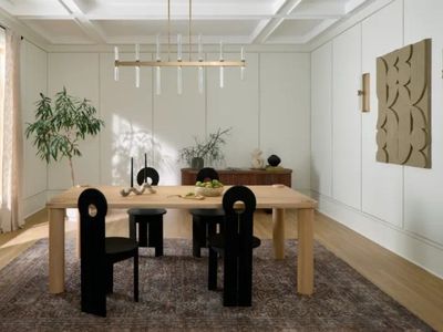 New $1800 Kichler 14 Light Linear Dining Room Chandelier