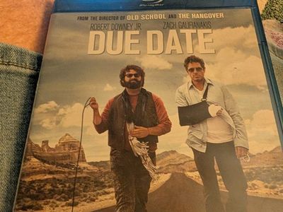 Due Date Blu-ray Disc - Robert Downey Jr. & Zach Galifianakis Comedy