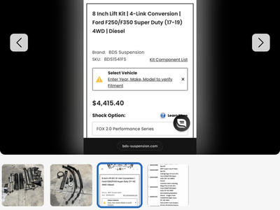 2008-2022 F250/F350 8 inch bds