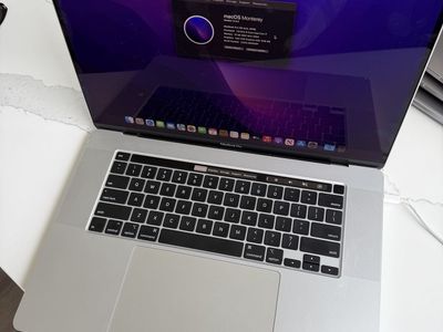 Apple MacBook Pro 16-inch 2.6 GHz i7, 16GB RAM, 512GB SSD - macOS Monterey