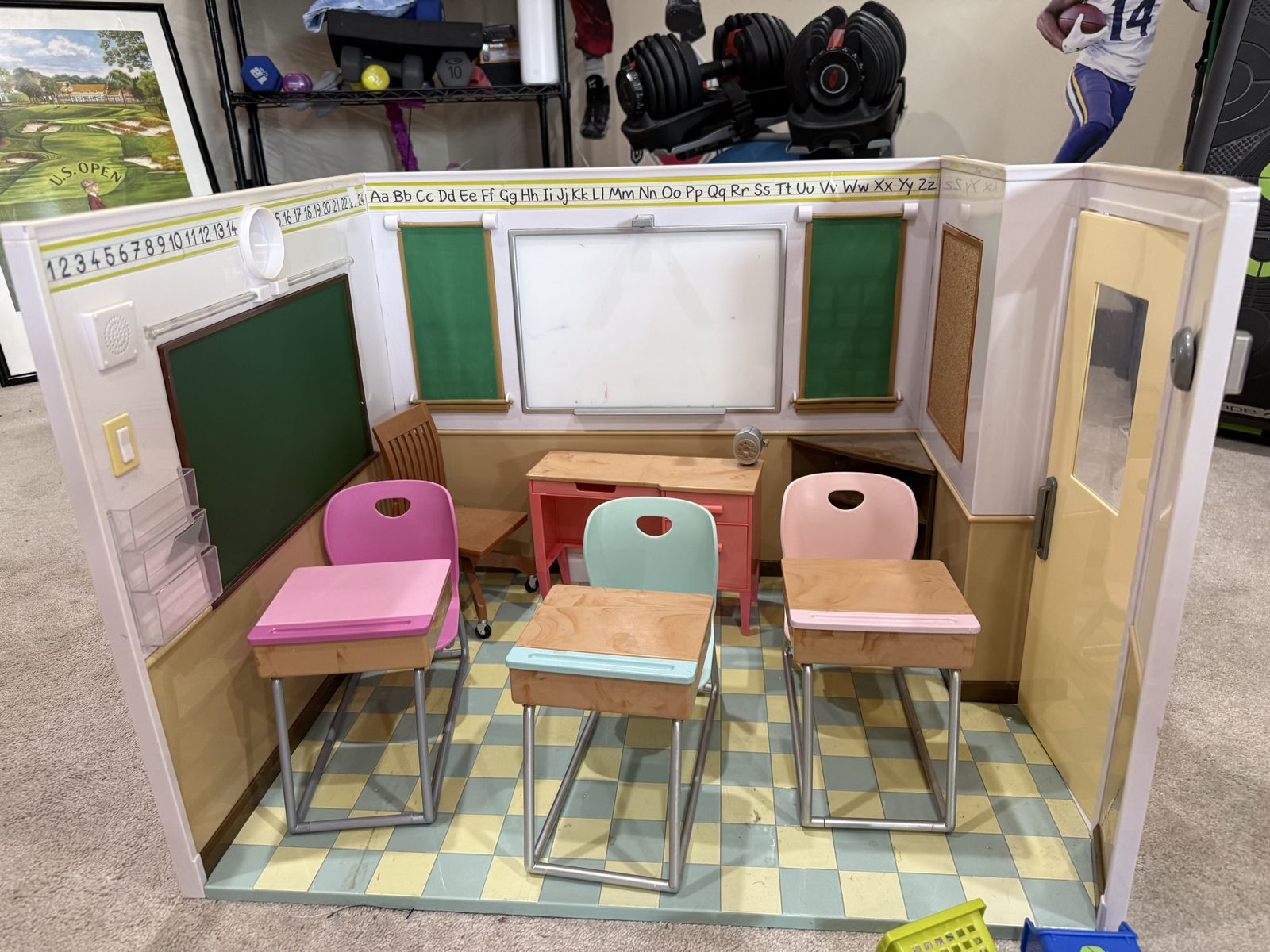 Our Generation Awesome Academy School Room Playset for 18-inch Dolls - with accessories