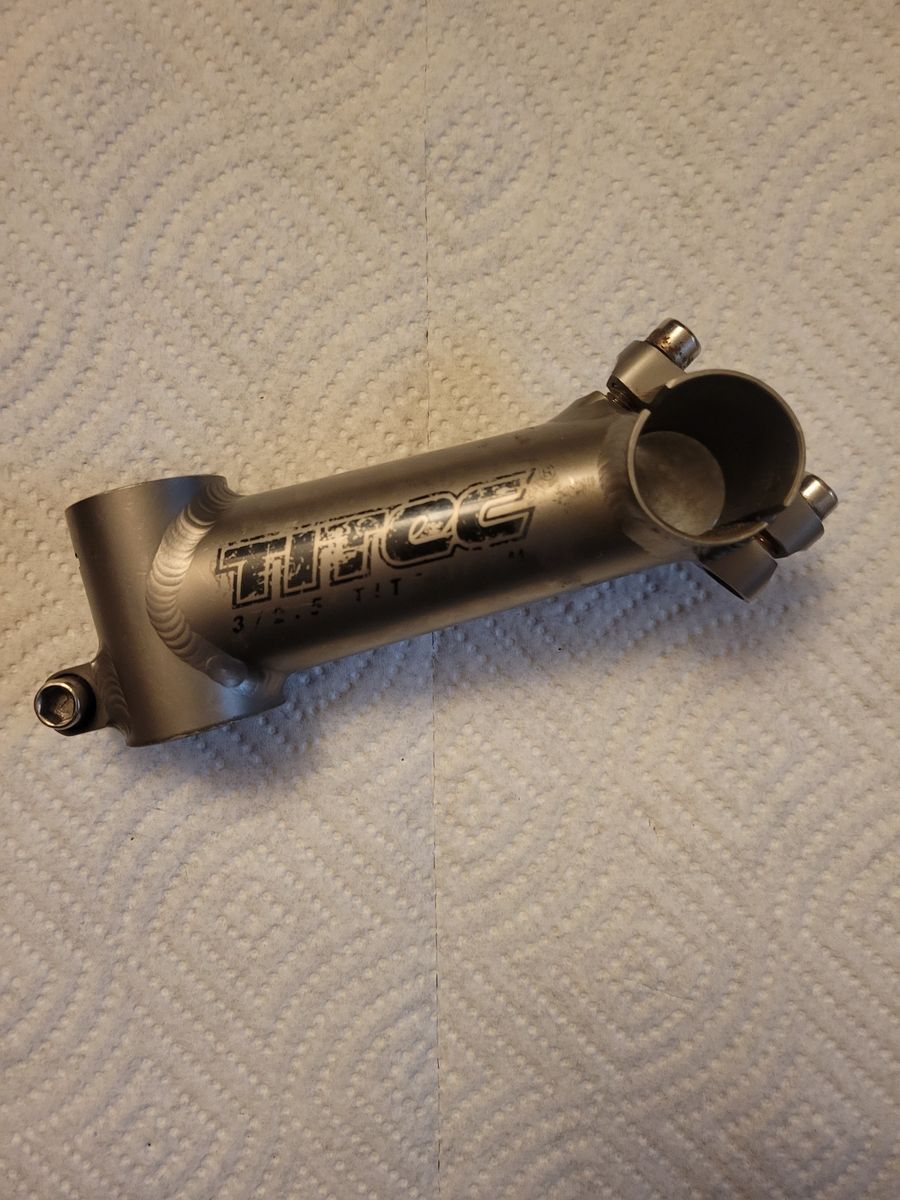 Vintage titanium mountain bike stem