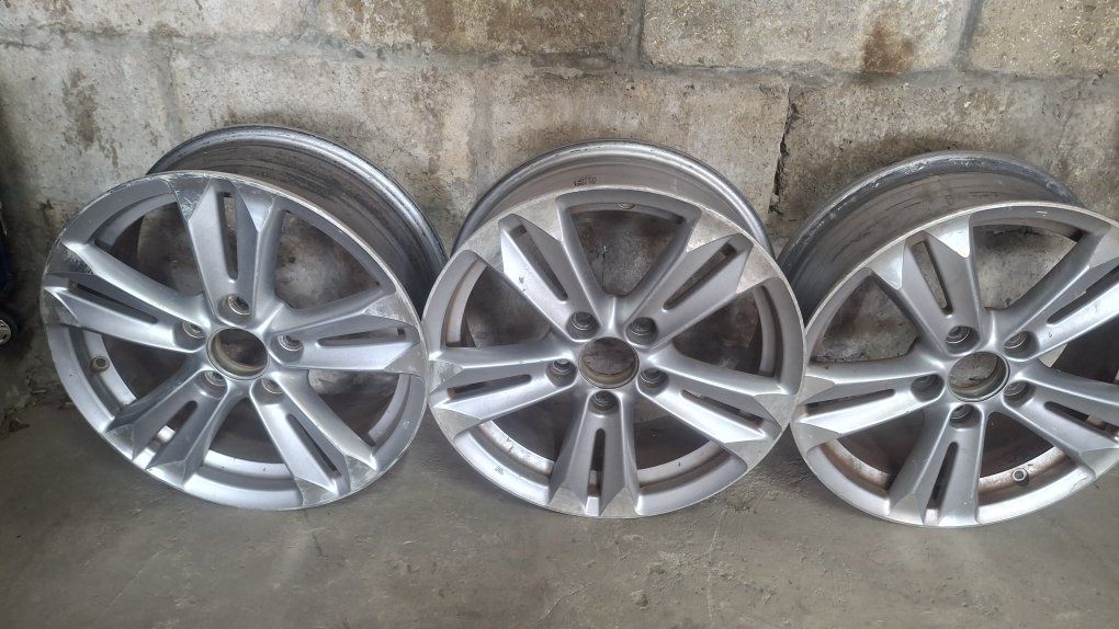 16 inch Silver Alloy Wheels for Cars - Set of 3 from Honda CR-Z 2011 5x114.3