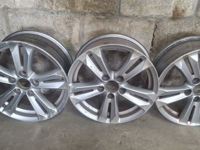 16 inch Silver Alloy Wheels for Cars - Set of 3 from Honda CR-Z 2011 5x114.3