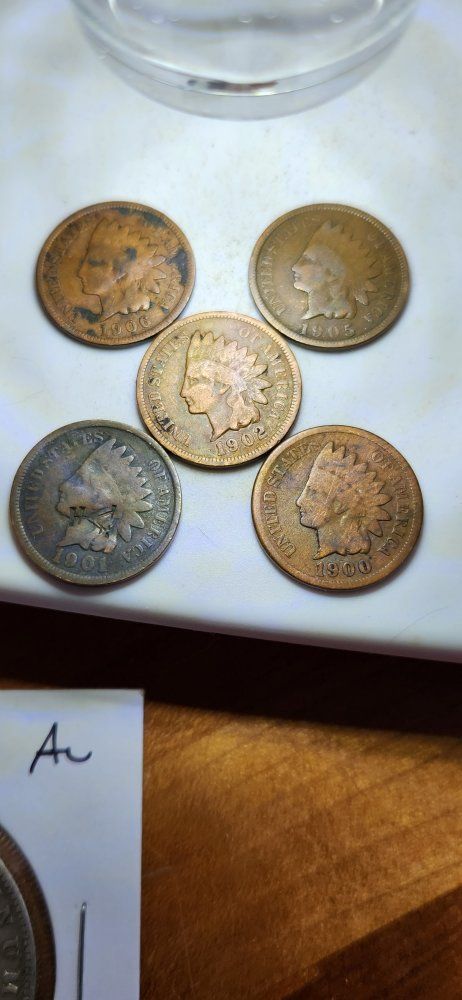 Indian Head Cent Penny Lot 1869-1906