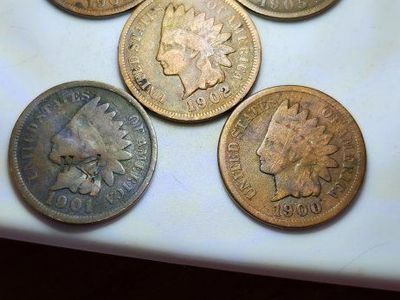 Indian Head Cent Penny Lot 1869-1906