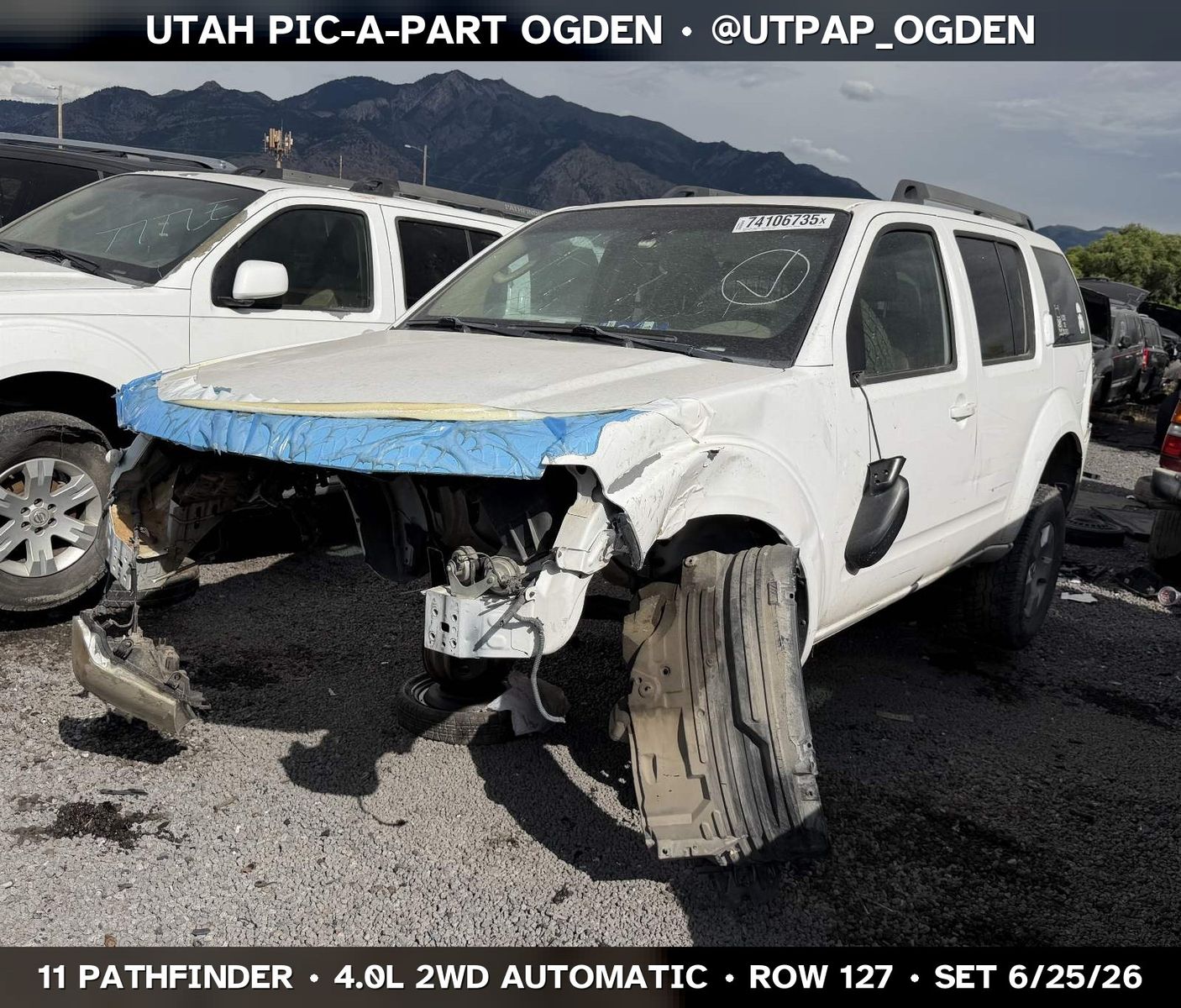 2011 Nissan Pathfinder Parts - UTPAP Ogden