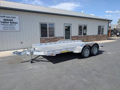 2027 Aluma 8014TA 81'x14' 3' Aluminum Car Hauler 8.5K