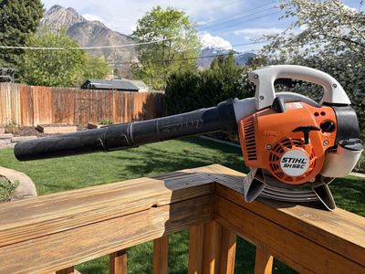 Stihl SH 56C Leaf Blower W/ Vacuum Bag