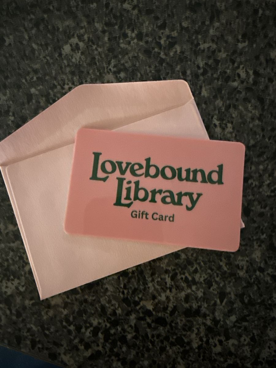 Lovebound Library Gift Card