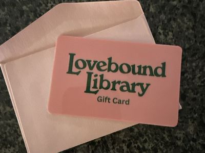 Lovebound Library Gift Card