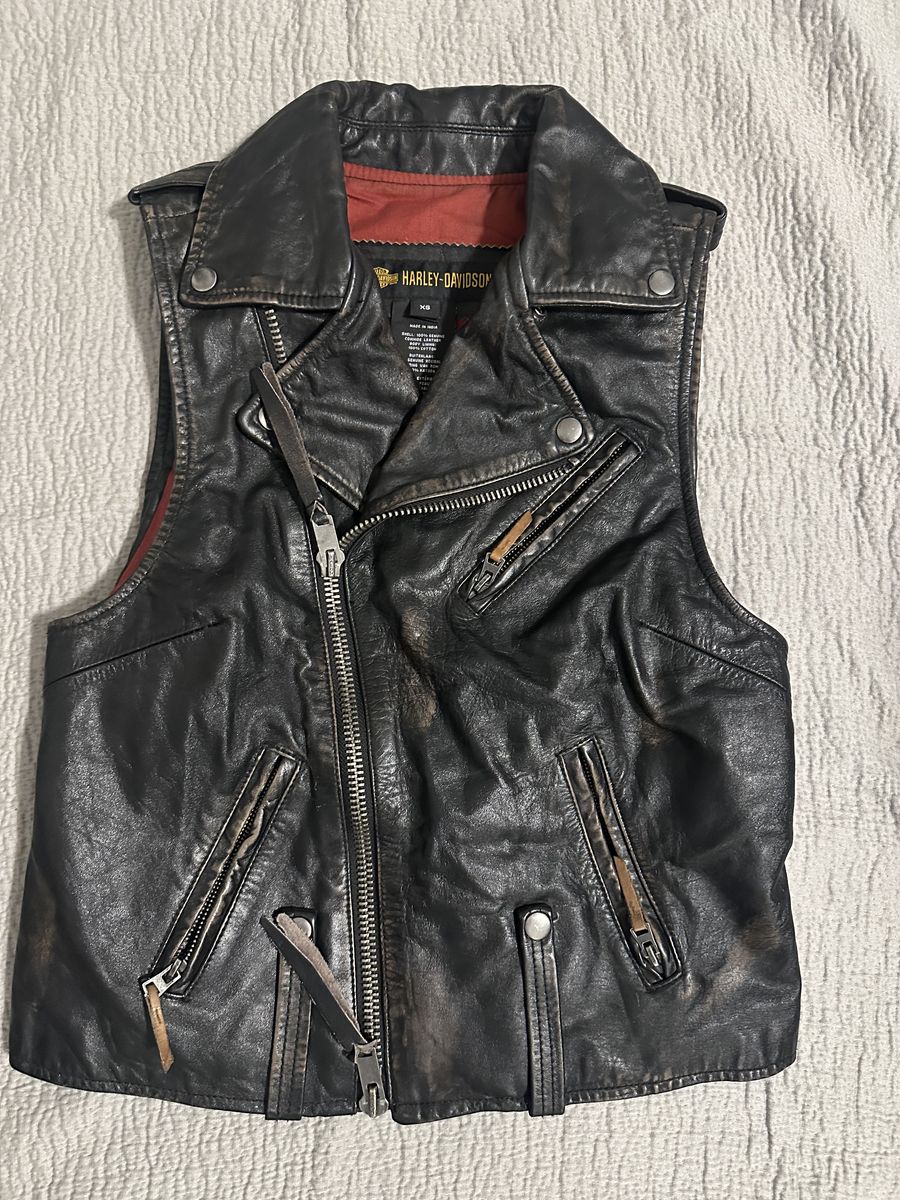 Harley Davidson Womens Vest Size XS
