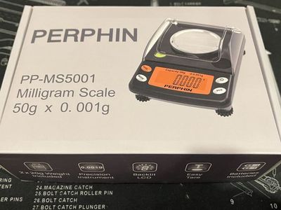 Perphin Milligram Scale Reloading