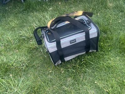 Vceoa Portable Pet Carrier - Airline Approved Soft-Sided Travel Bag for Small Dogs & Cats