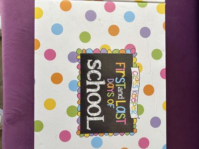 Class Keeper First and Last Days of School Memory Keepsake Box by Denise Albright