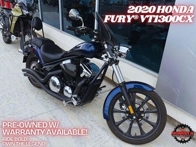 2020 Honda Fury® VT1300CX – Only 4,559 Miles – $6,795