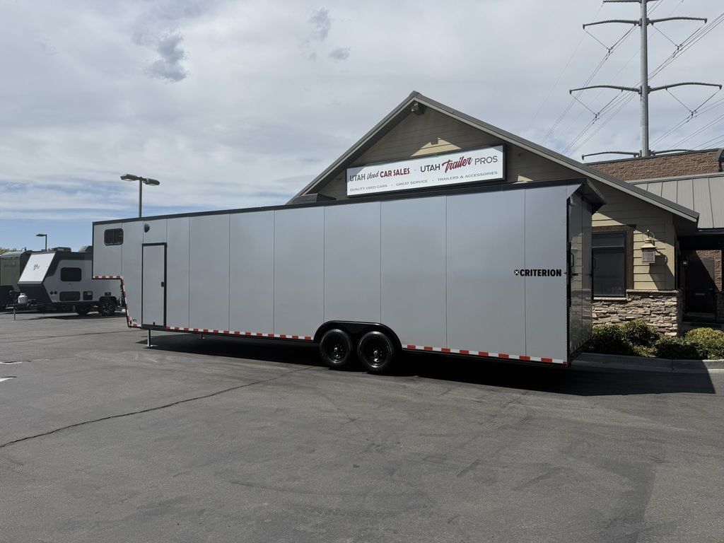 8x38 / 8.5x38 .080 Aluminum Gooseneck Enclosed Cargo Toy Hauler Criterion 2026