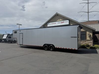 8x38 / 8.5x38 .080 Aluminum Gooseneck Enclosed Cargo Toy Hauler Criterion 2026