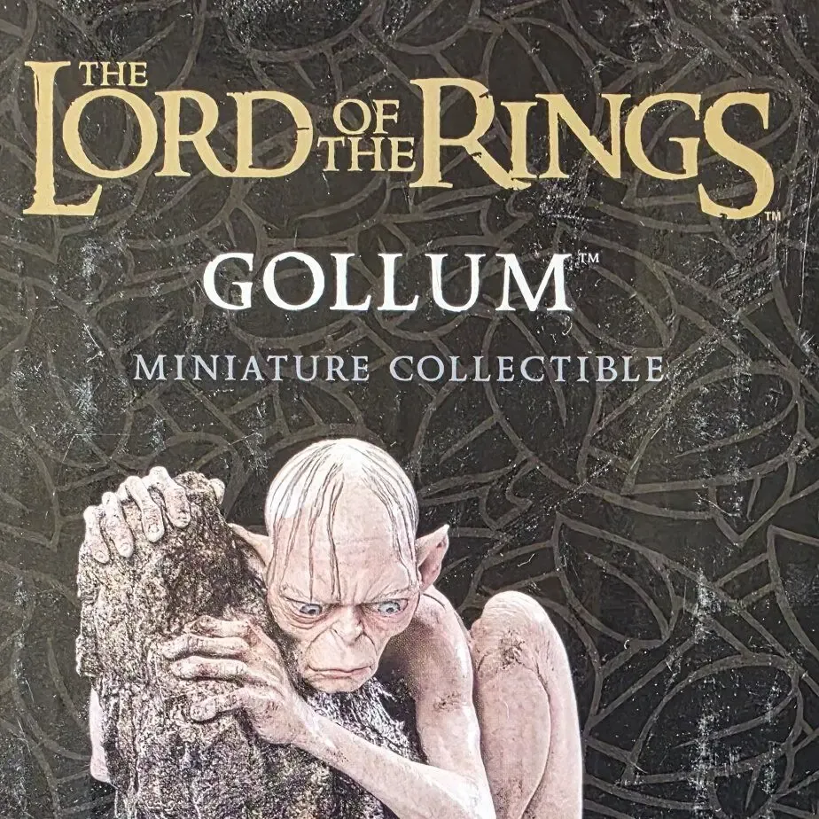 Lord of the rings GOLLUM miniature statue